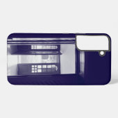 青いドア SAMSUNG GALAXYケース (裏面横)