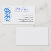 青いドラゴンの名刺 名刺 (正面/裏面)