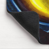 青いドラゴンの目 マウスパッド (コーナー)