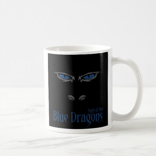 青いドラゴンの9月 コーヒーマグカップ (右)