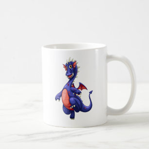 青いドラゴン コーヒーマグカップ