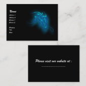 青いドラゴン 名刺 (正面/裏面)