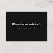 青いドラゴン 名刺 (裏面)