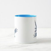 青いドラゴンNudibranch マグカップ (中央)