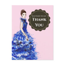 青いドレスの女性に感謝を伝えたいだけ