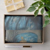 青いドレスを着た黒猫 薄葉紙 (ギフト)