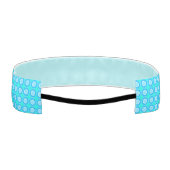 青いドーナツと充填オンターコイズ アスレチックヘッドバンド (裏面)