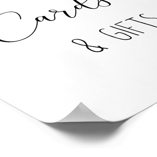 青いドーナツのベビーはカードやギフトを振りかける ポスター (角)