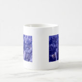 青いニューヨーク コーヒーマグカップ (中央)