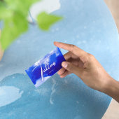 青いネオンの入れ墨 名刺