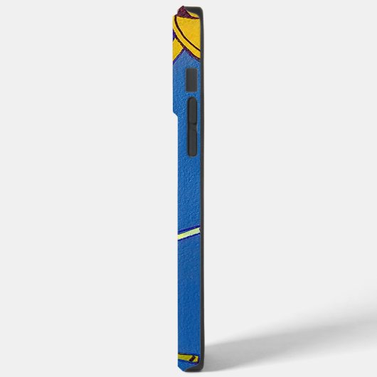 青いハイヒールのアートワーク – 靴の愛のために Case-Mate iPhoneケース (裏面 / 左)