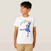 青いハイランドダンサー Tシャツ (正面フル)