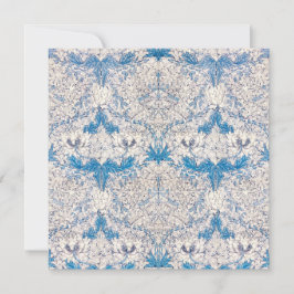 青いハニーサックル（William Morris著） カード