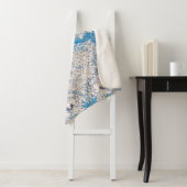 青いハニーサックル（William Morris著） シェルパブランケット (インサイチュ)