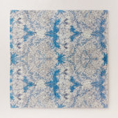 青いハニーサックル（William Morris著） ジグソーパズル (横)