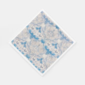 青いハニーサックル（William Morris著） スタンダードランチョンナプキン (角)