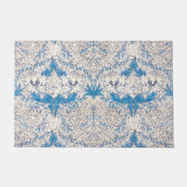 青いハニーサックル（William Morris著） ドアマット