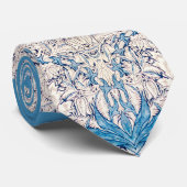 青いハニーサックル（William Morris著） ネクタイ (ロール)