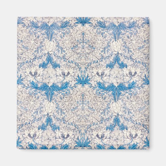 青いハニーサックル（William Morris著） マグネット (正面)