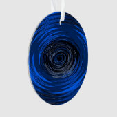 青いハリケーン オーナメント (正面)