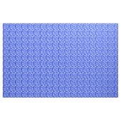 青いハワイのハイビスカスの花 ファブリック (ヤード)