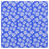 青いハワイのハイビスカスの花 ファブリック (見本)