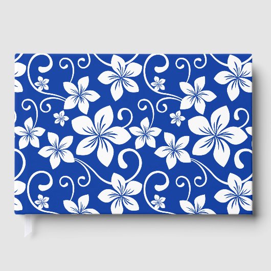 青いハワイのパタ王室のーン ゲストブック (正面)