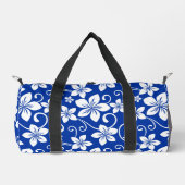 青いハワイのパタ王室のーン ダッフルバッグ (正面)
