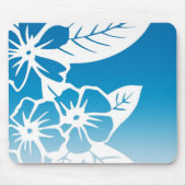青いハワイ マウスパッド (正面)