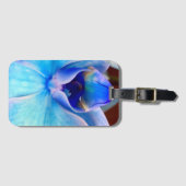 青いハワイ ラゲッジタグ (正面横)