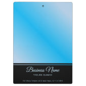 青いハートと黒い影 クリップボード (裏面)