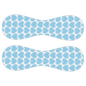 青いハートパターン、ロマンチック、愛 ソフトボール (パネル)