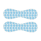 青いハートパターン、ロマンチック、愛 野球ボール (パネル)