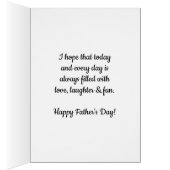 青いハート第1の父の日の息子 (内側 (右))