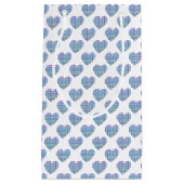 青いハート スモールペーパーバッグ (正面)