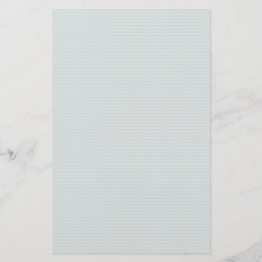 青いバラとティール（緑がかった色）パーソナライズされた文具 便箋 (裏面)