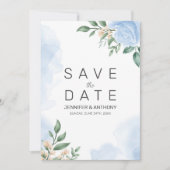 青いバラと芽 セーブザデート (正面)