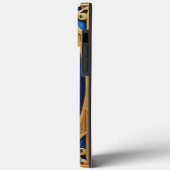 青いバラのステンドグラス窓 Case-Mate iPhoneケース (裏面 / 左)