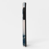 青いバラのフラクタル Case-Mate iPhoneケース (裏面/左)