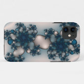 青いバラのフラクタル Case-Mate iPhoneケース (裏面(横))