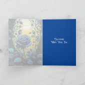 青いバラのヴィネツ 2 カード (内部)