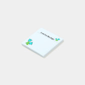 青いバラの投稿メモ ポストイット (アングル)