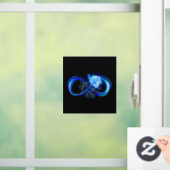 青いバラの無限大 ウィンドウサイン (ホーム)