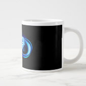 青いバラの無限大 ジャンボコーヒーマグカップ (右)