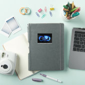 青いバラの輝くインフィニティ シール (iPadカバー)