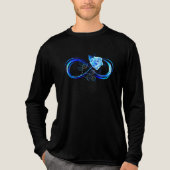 青いバラの輝く無限大 トライブレンドＴシャツ (正面)