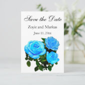 青いバラの青い花 セーブザデート (スタンド正面)