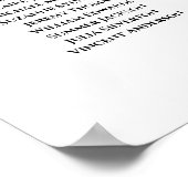 青いバラエレガント9表の結婚座席表 ポスター (角)