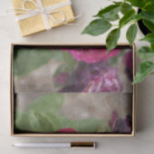 青いバラ暗い赤紫色ピンクレッドマゼンタティッシュペーパー 薄葉紙 (ギフト)