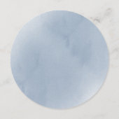 青いバラ結婚のメニュー メニュー (裏面)